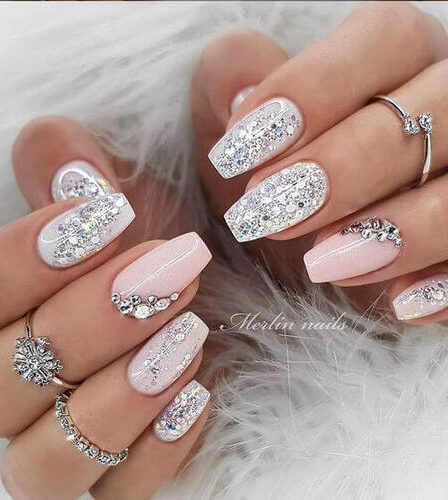 ongles de mariage