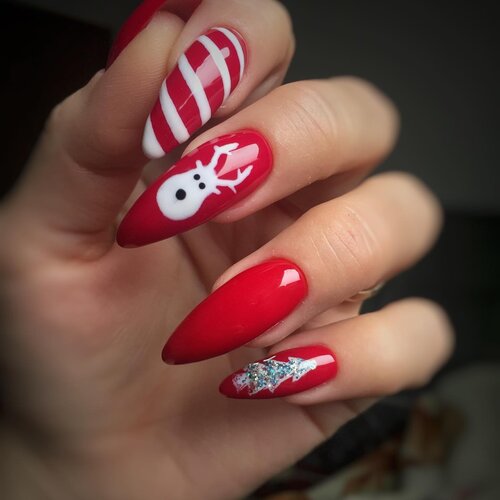 ongles de noël