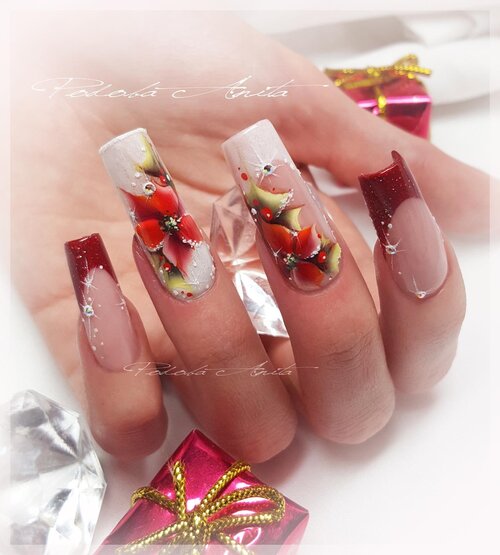 ongles de noël