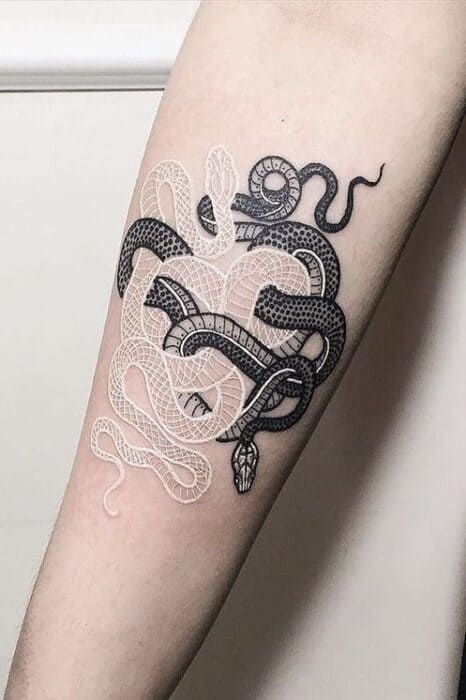 tatouage serpent