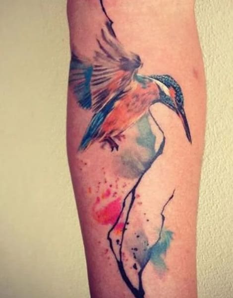 tatouage colibri