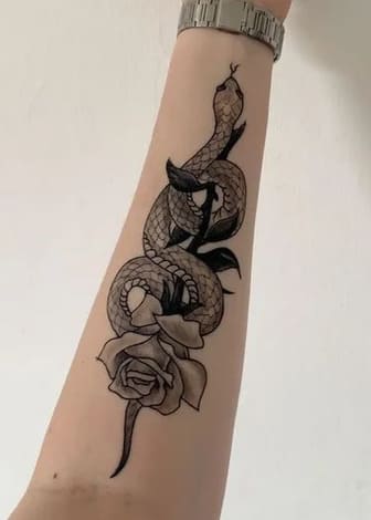 tatouage serpent