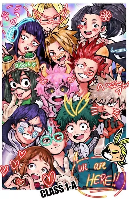 dessin my hero academia