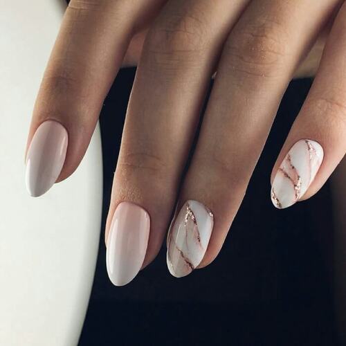 ongles de printemps nude