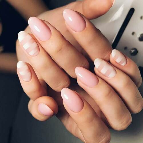 ongles de printemps nude