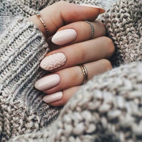 ongles de printemps nude