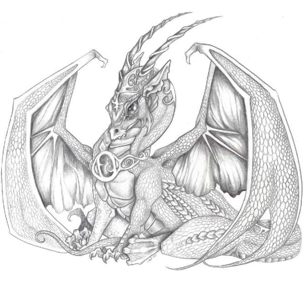 dessin de dragon