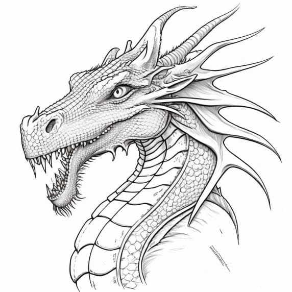 dessin de dragon