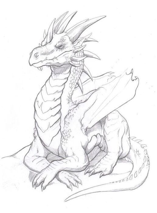 dessin de dragon