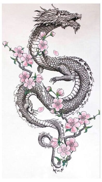 dessiner dragon chinois