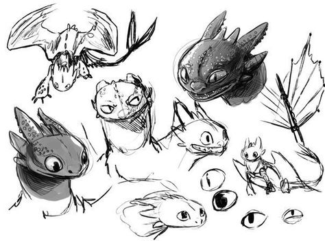 dessin Dragons de Dreamworks