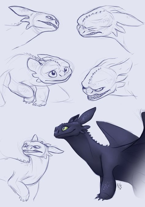 dessin Dragons de Dreamworks