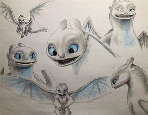 dessin Dragons de Dreamworks