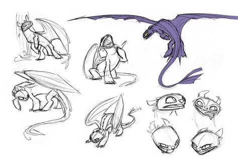 dessin Dragons de Dreamworks