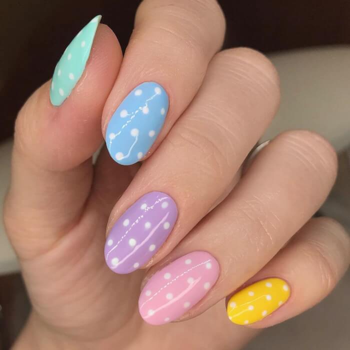 ongles été tendances couleurs pastel