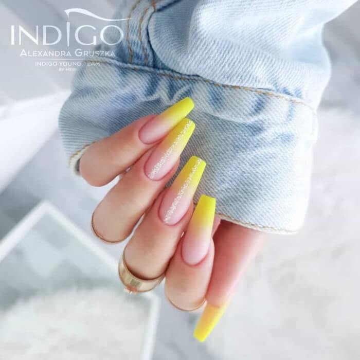 ongles jaunes tendance été