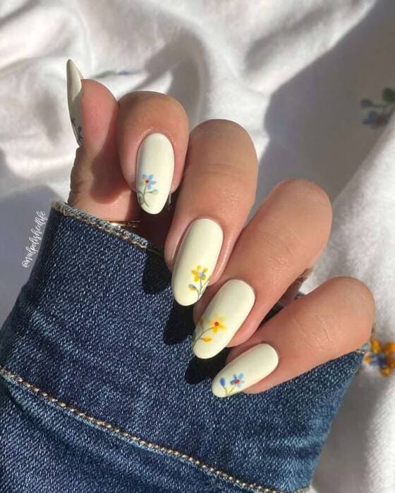 ongles jaunes tendance été