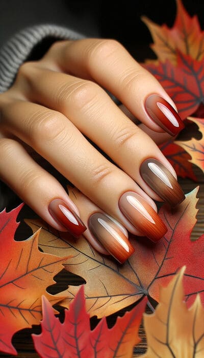 ongles automne