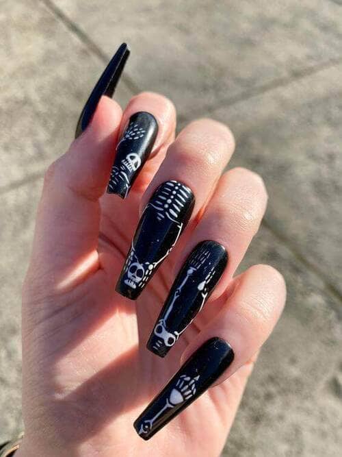 ongles tendances Halloween