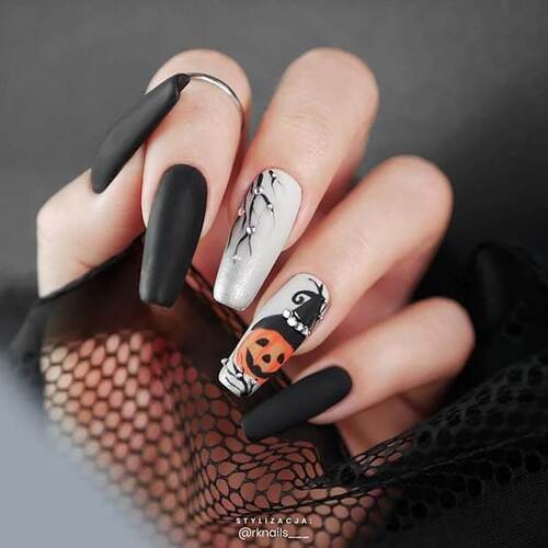 ongles tendances Halloween