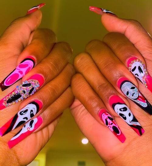 ongles tendances Halloween