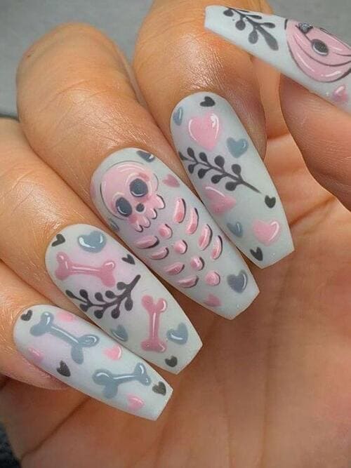 ongles tendances Halloween