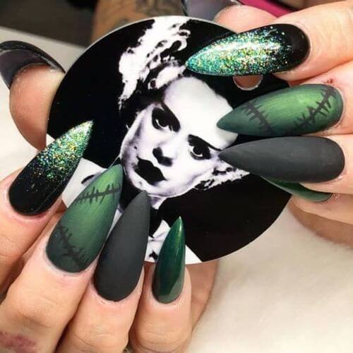 ongles tendances Halloween