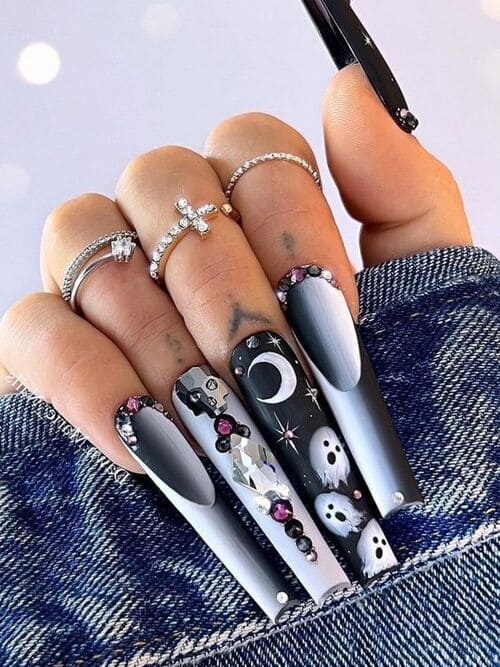 ongles tendances Halloween