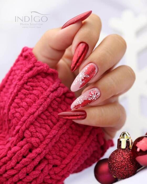 idées ongles noel