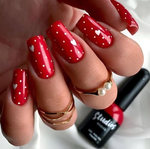 ongles st-valentin