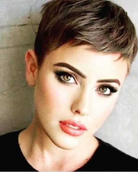 coupe femme courte moderne pixie