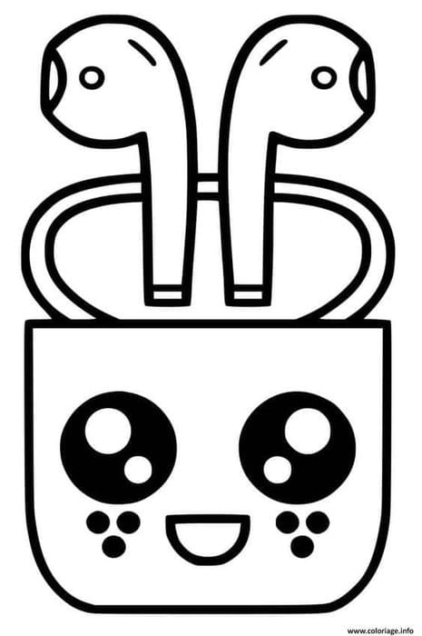 dessin objet kawaii facile