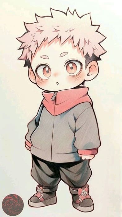 dessin personnage kawaii facile