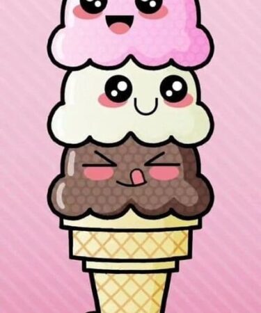 dessin aliment kawaii facile