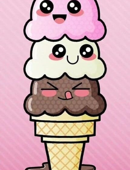 dessin aliment kawaii facile
